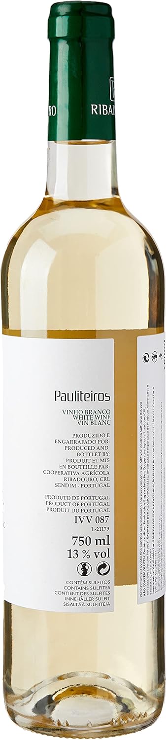 Pauliteiros Vinho Português Branco 750Ml - Imagem 7
