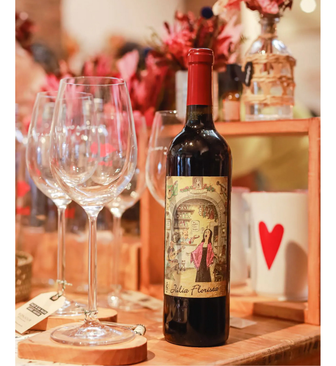 Vinho Português Tinto Julia Florista 750ml - Imagem 4
