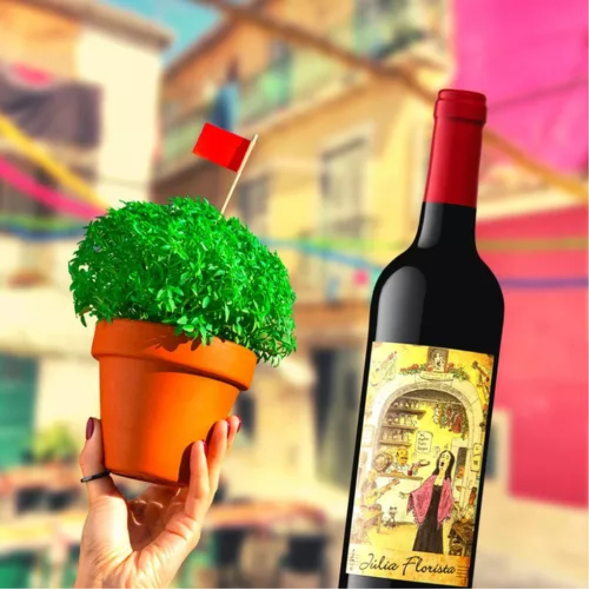 Vinho Português Tinto Julia Florista 750ml - Imagem 3