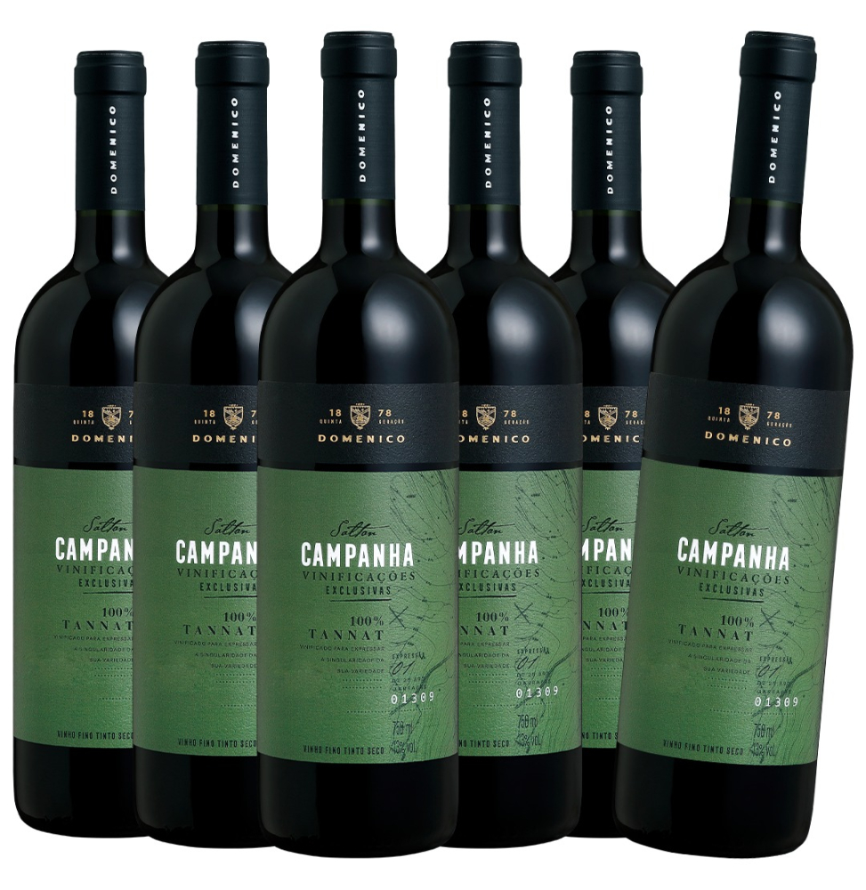 PACK Vinho Salton Domênico Campanha Tannat 750ml