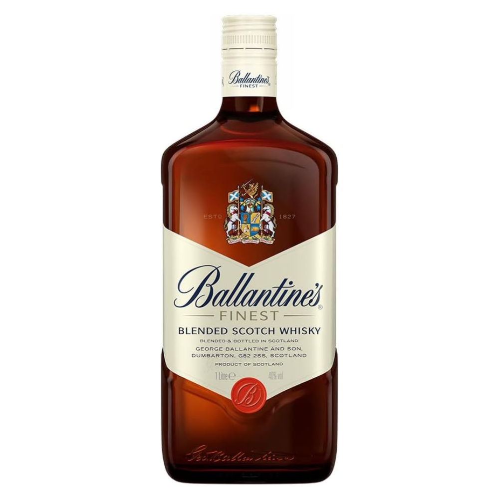 Ballantine's Whisky Finest Blended Escocês - 1 Litro